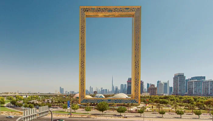 Dubai Frame - Places to visit in dubai